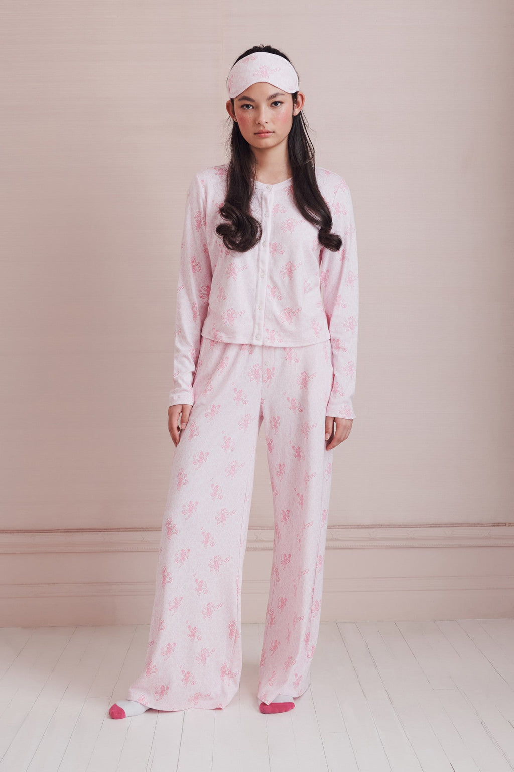 LoveShackFancy x Roller Rabbit Hearts Boden Pant