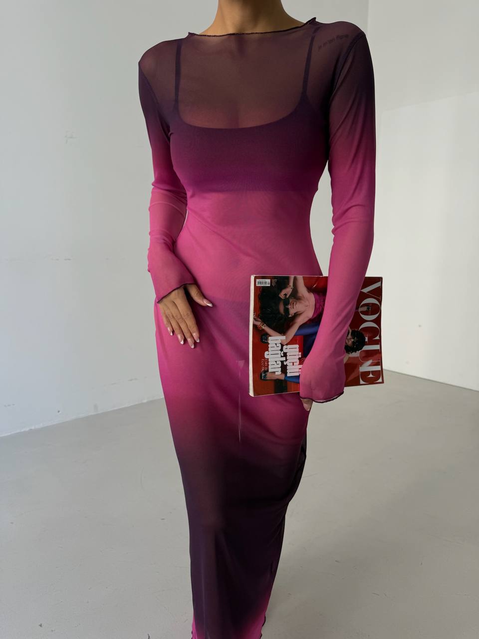 Purple Maxi Dress