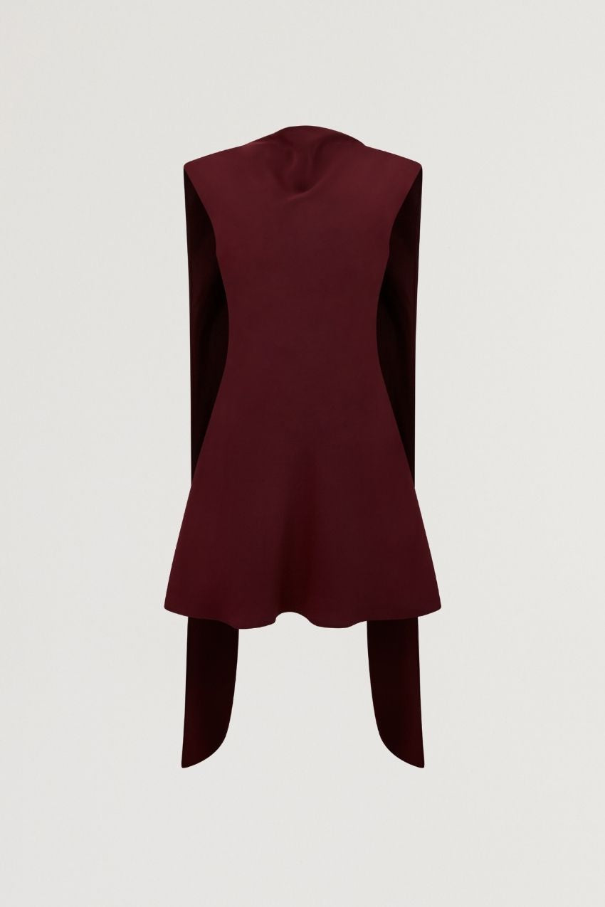 Drape Mini Dress