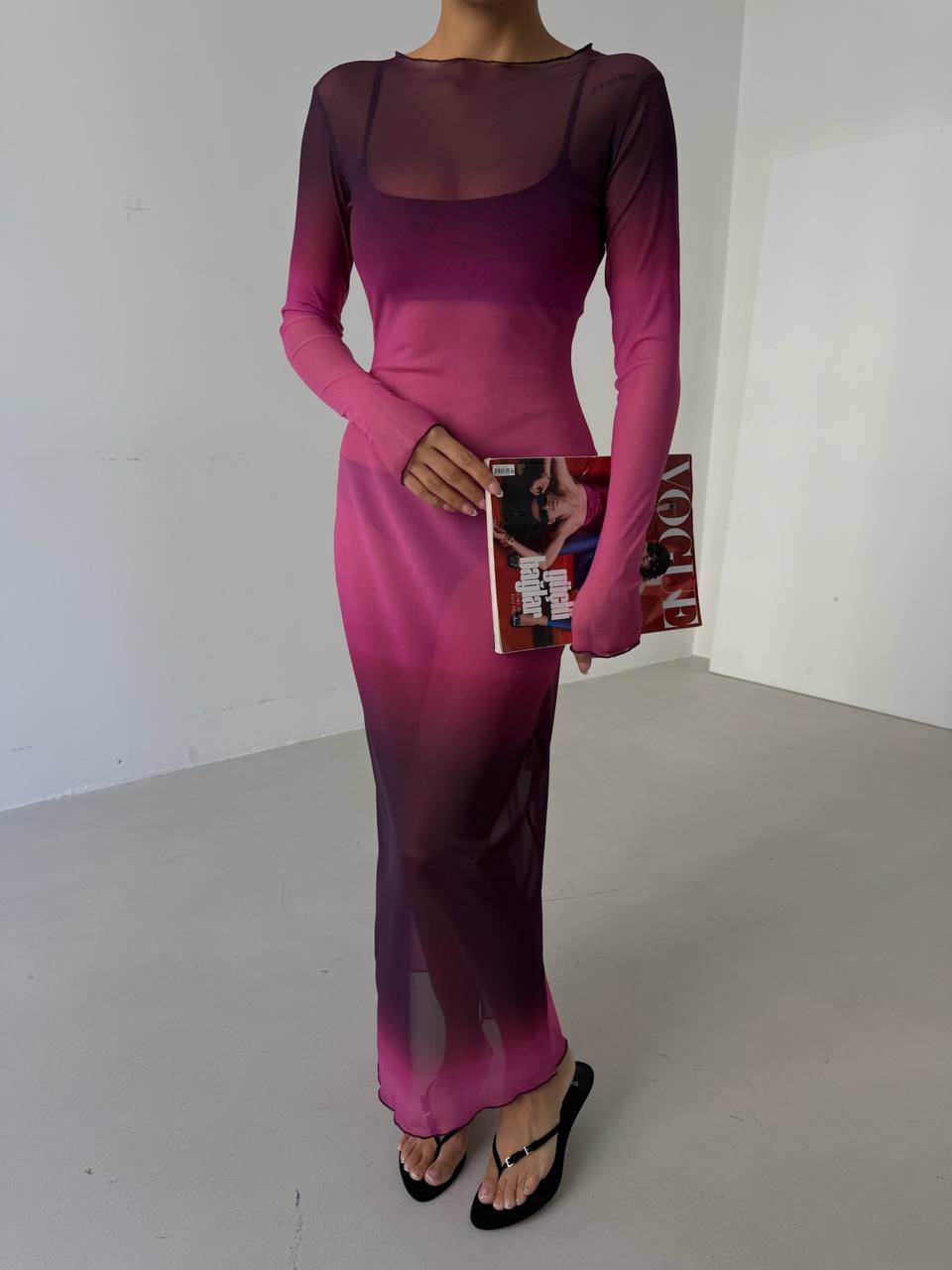 Purple Maxi Dress