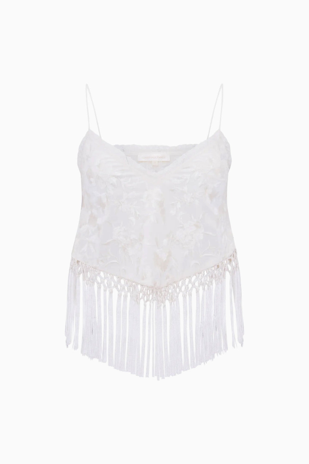 Annemarie Fringe Crop Top