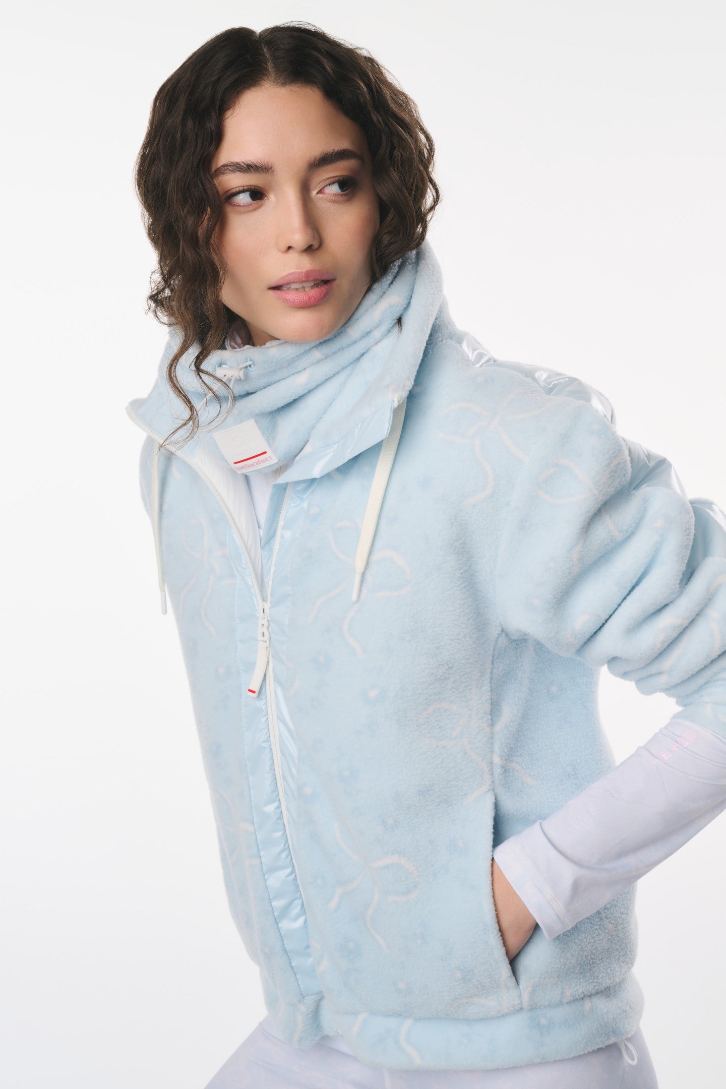 BOGNER FIRE+ICE x LoveShackFancy Ninetta3 Jacket - BLUE GROOVE