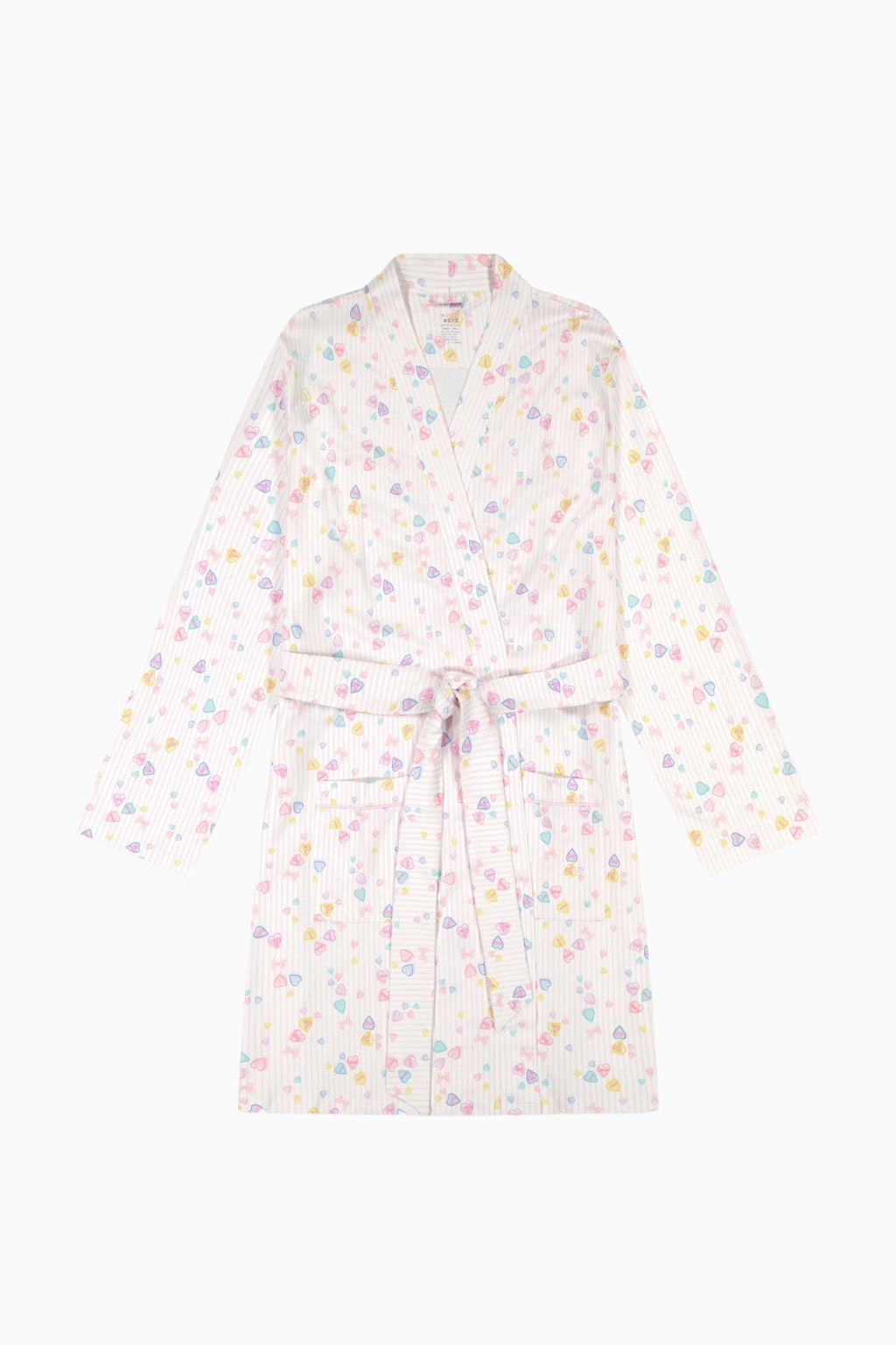 LoveShackFancy x Roller Rabbit Heart Stripe Blake Robe