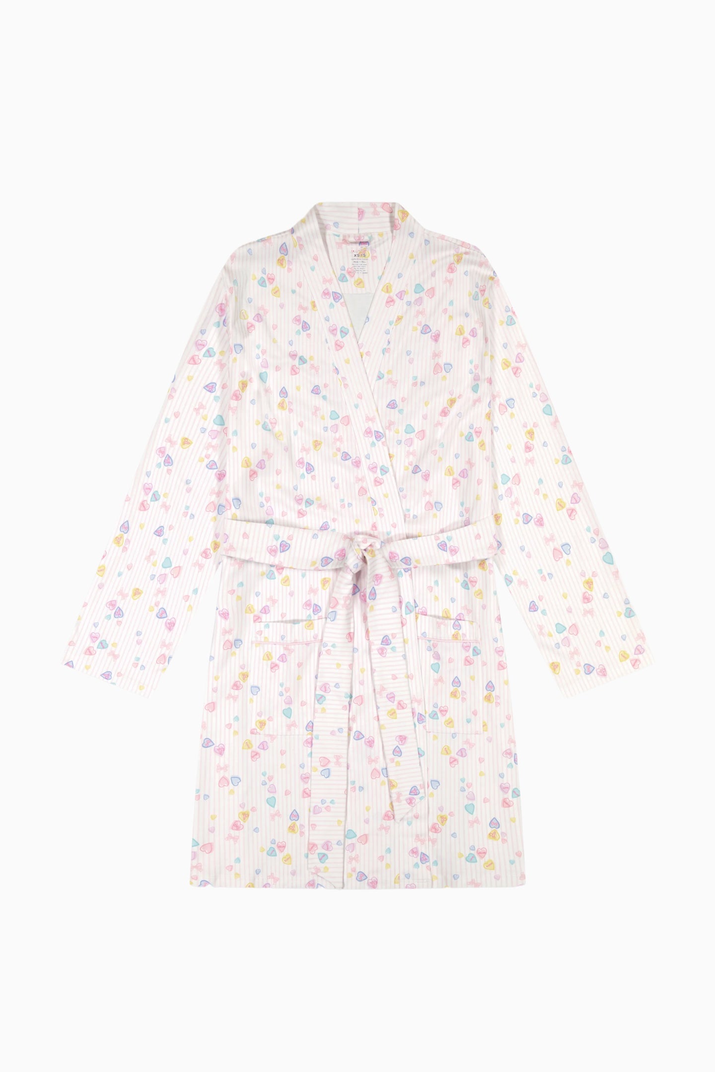 LoveShackFancy x Roller Rabbit Heart Stripe Blake Robe