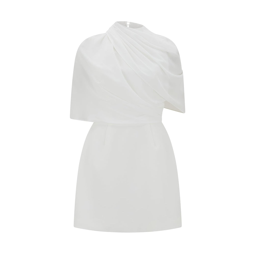 Gathered Mini Dress