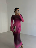 Purple Maxi Dress