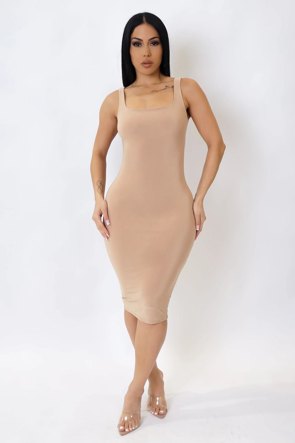 Simple Midi Dress
