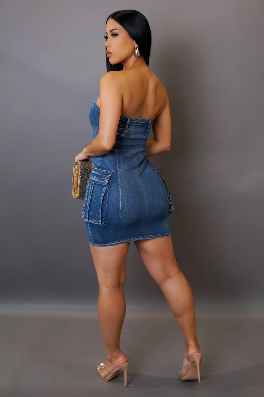 Denim Mini Dress