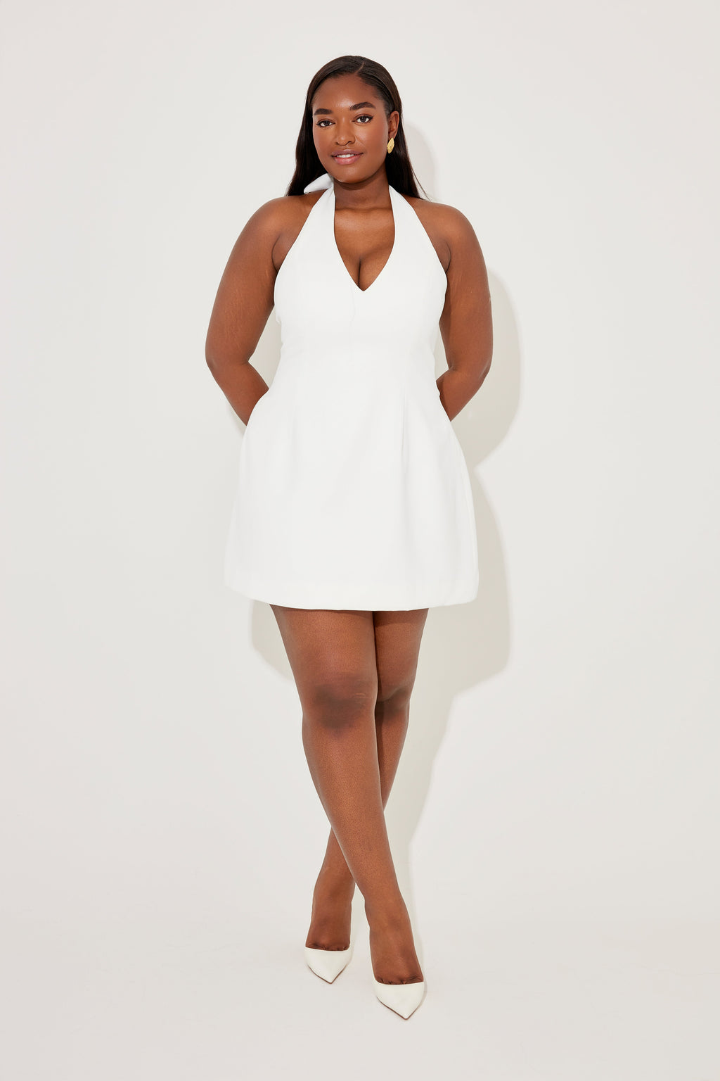 Volume Skirt Mini Dress