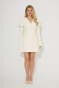 Statement Collar Mini Dress