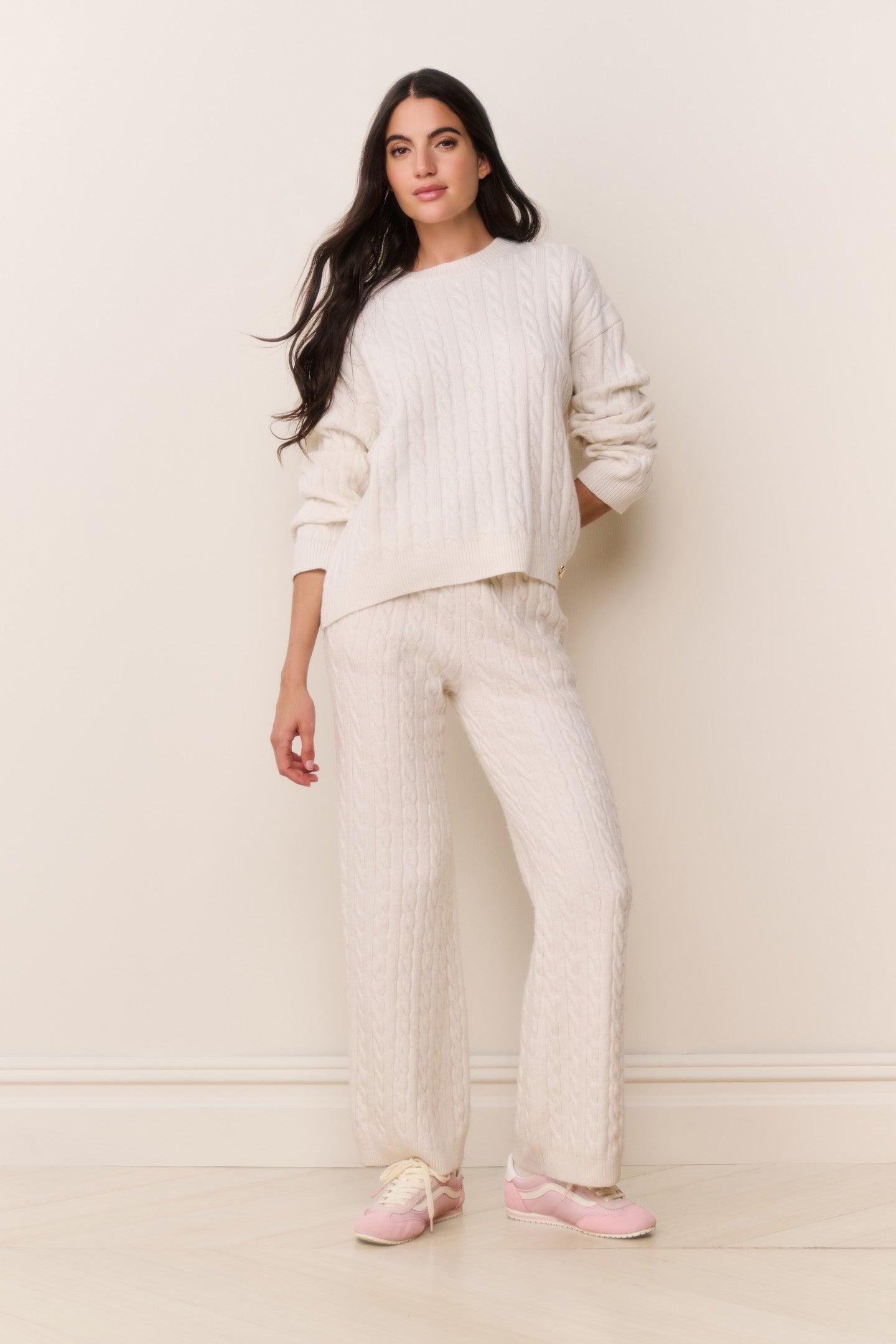 Fraya Cable Knit Lounge Pant