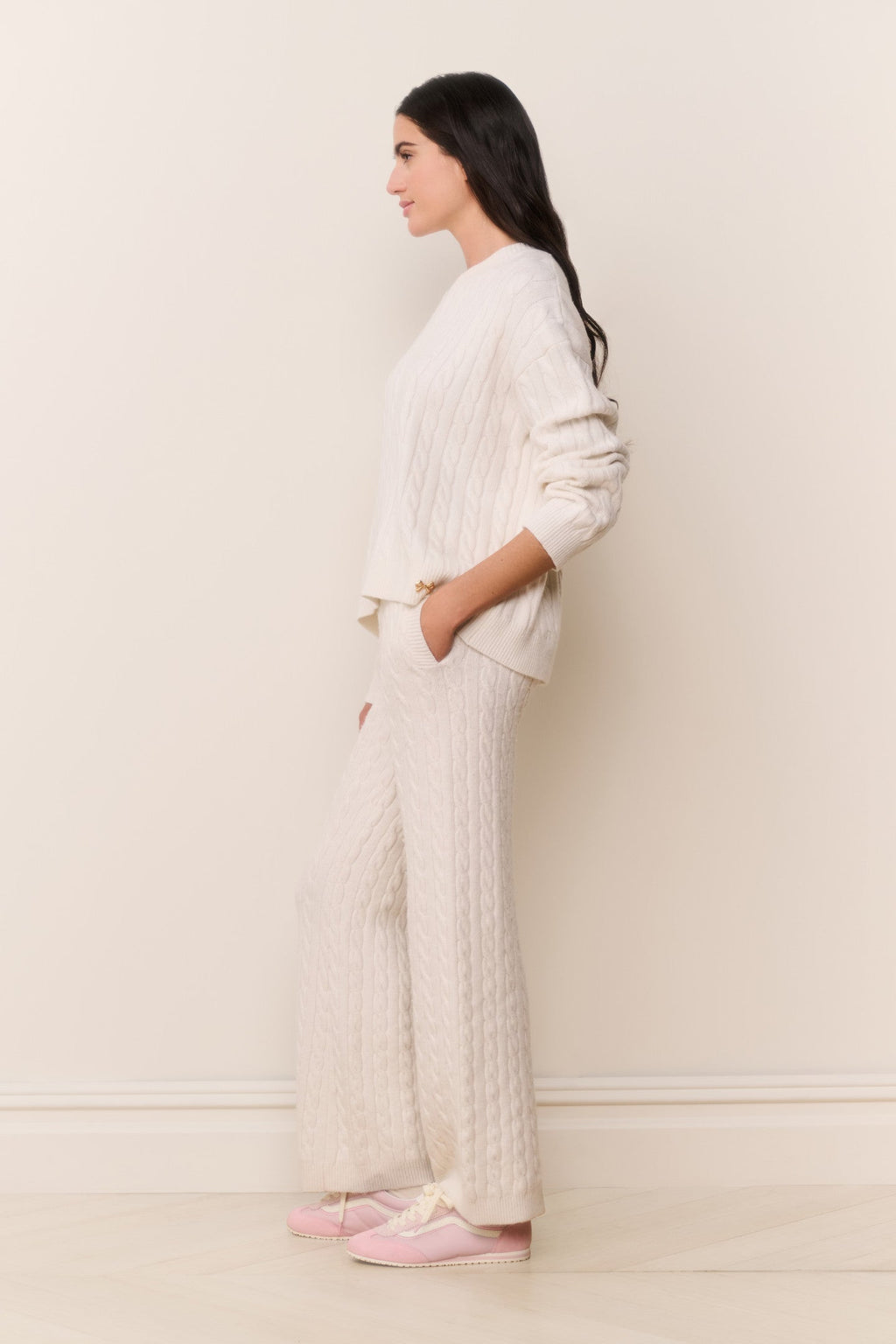 Fraya Cable Knit Lounge Pant