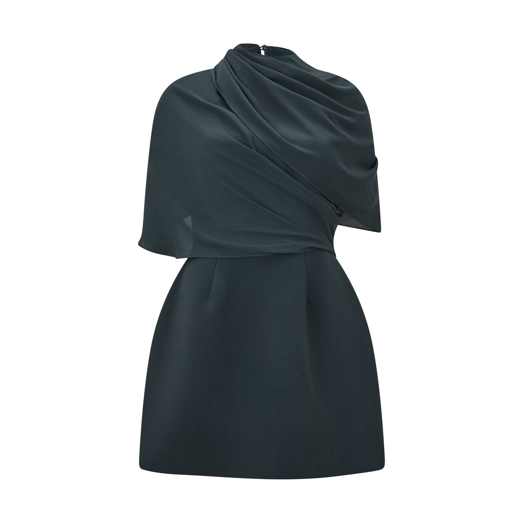 Gathered Mini Dress