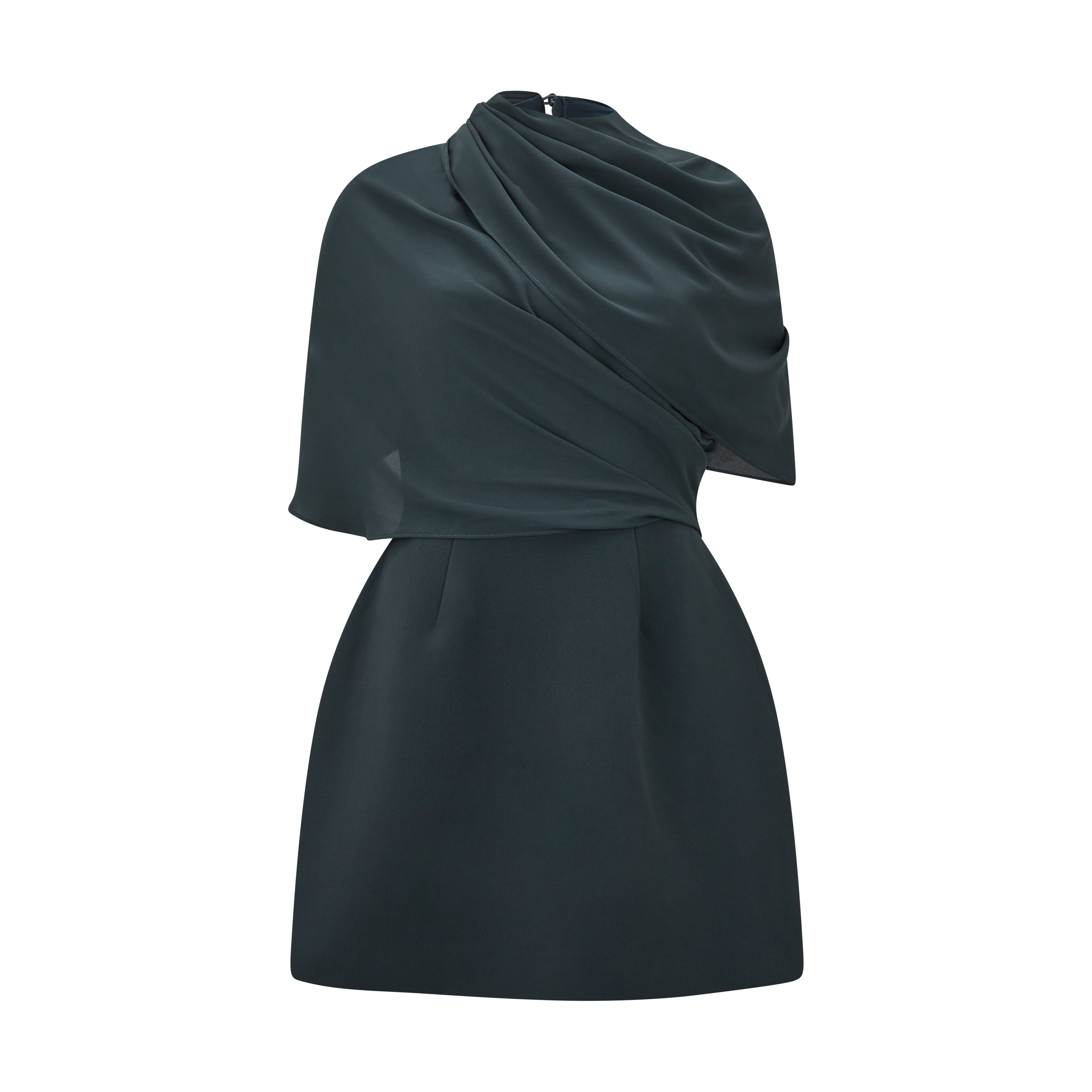 Gathered Mini Dress