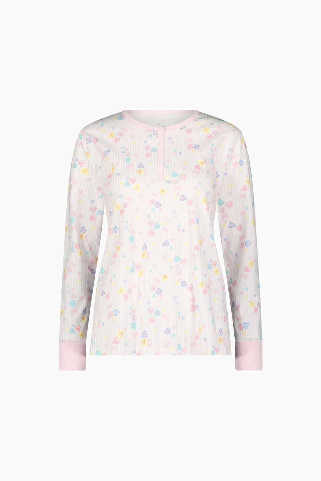 LoveShackFancy x Roller Rabbit Heart Stripe Hunter Pajama