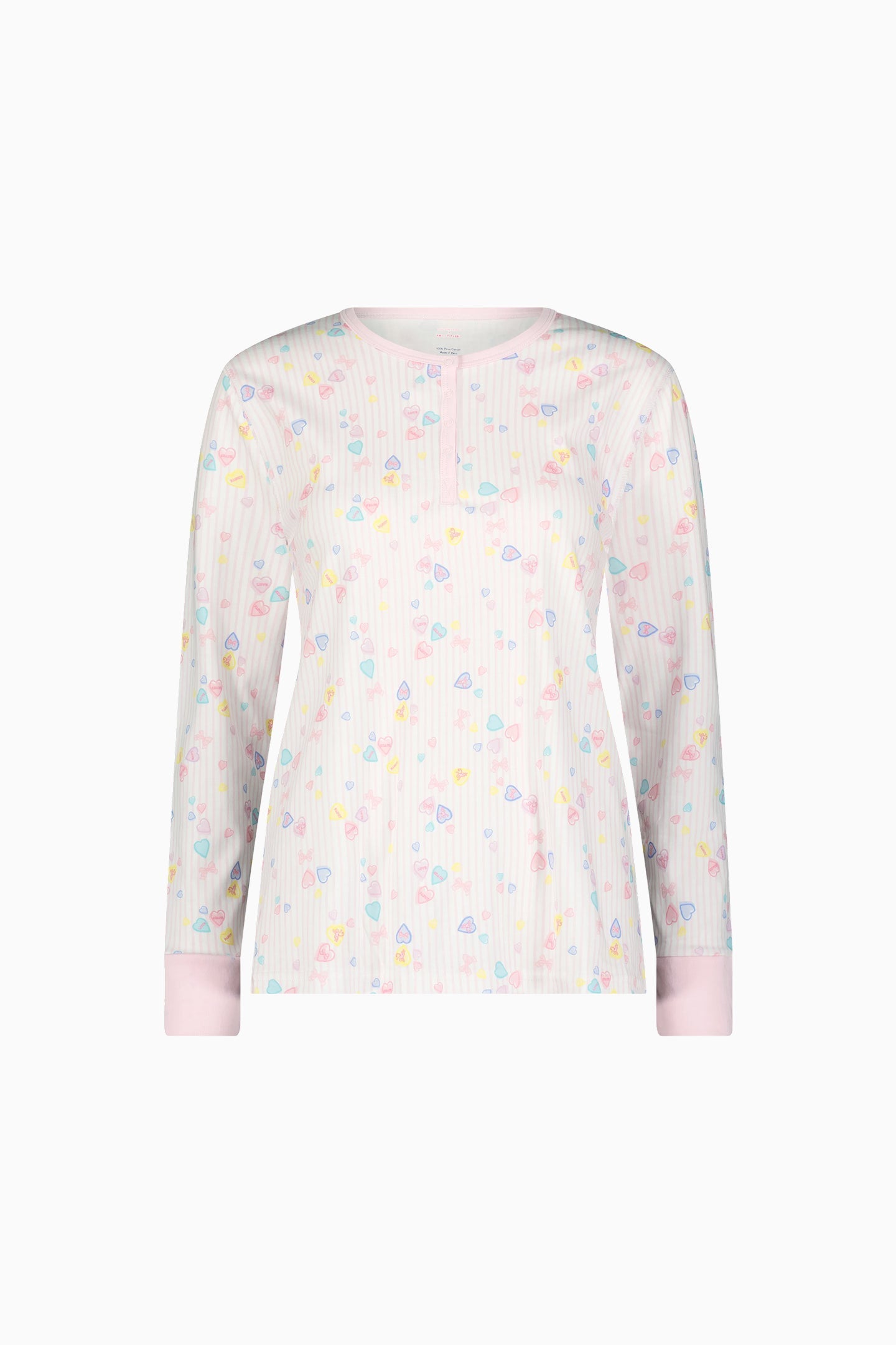 LoveShackFancy x Roller Rabbit Heart Stripe Hunter Pajama