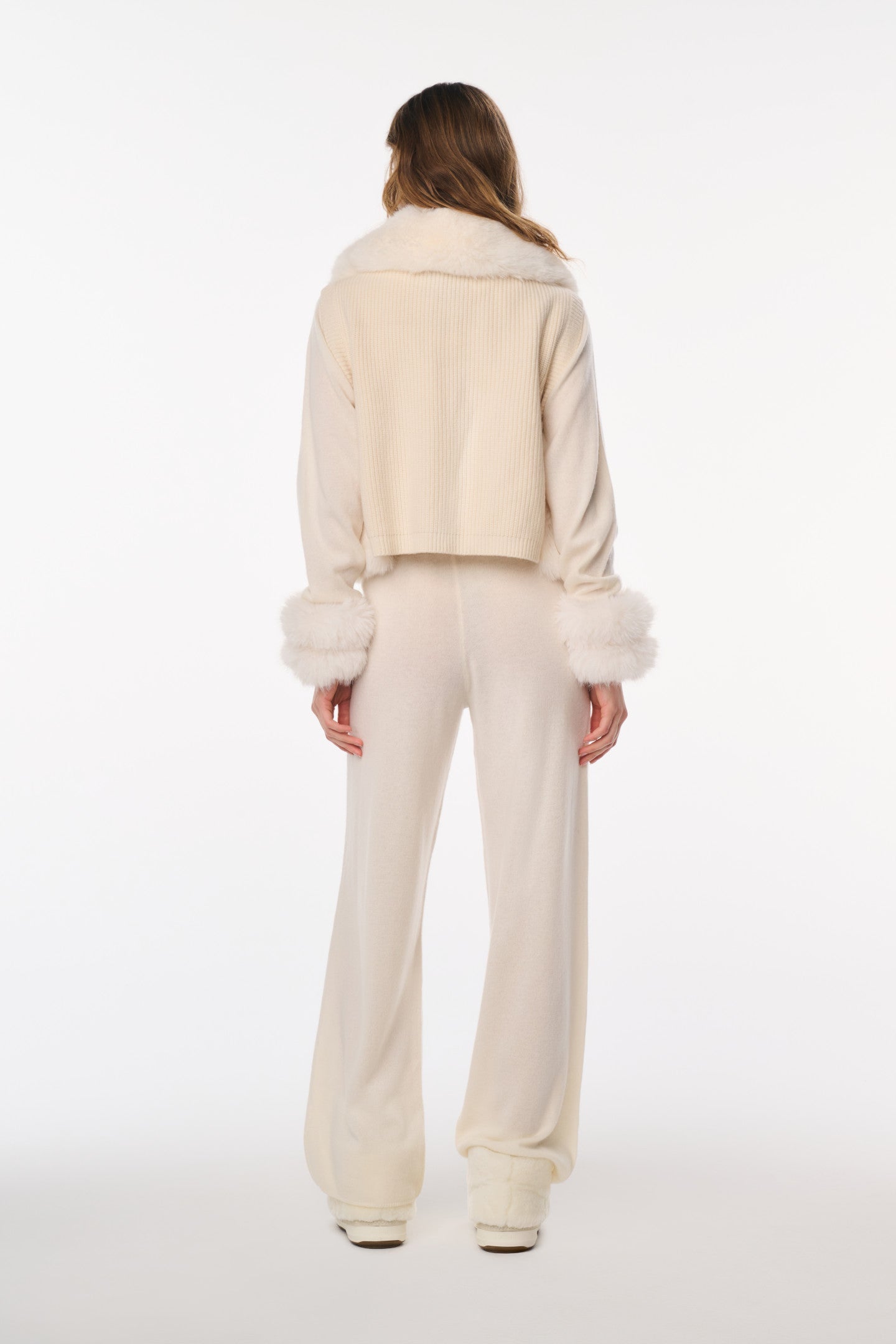 LoveShackFancy x MAX&MOI Billie Wool-Cashmere Pant
