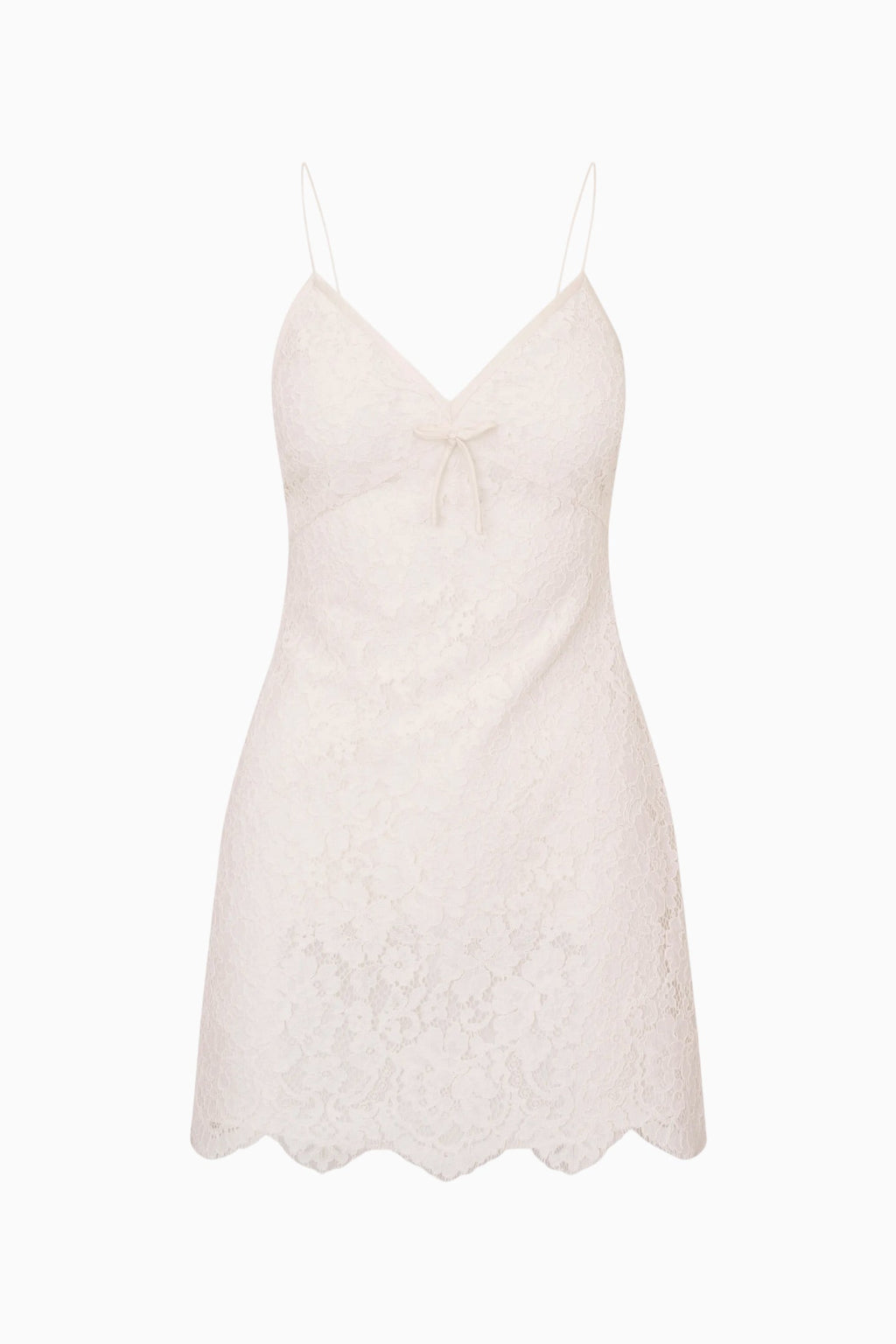 Petaline Lace Mini Dress