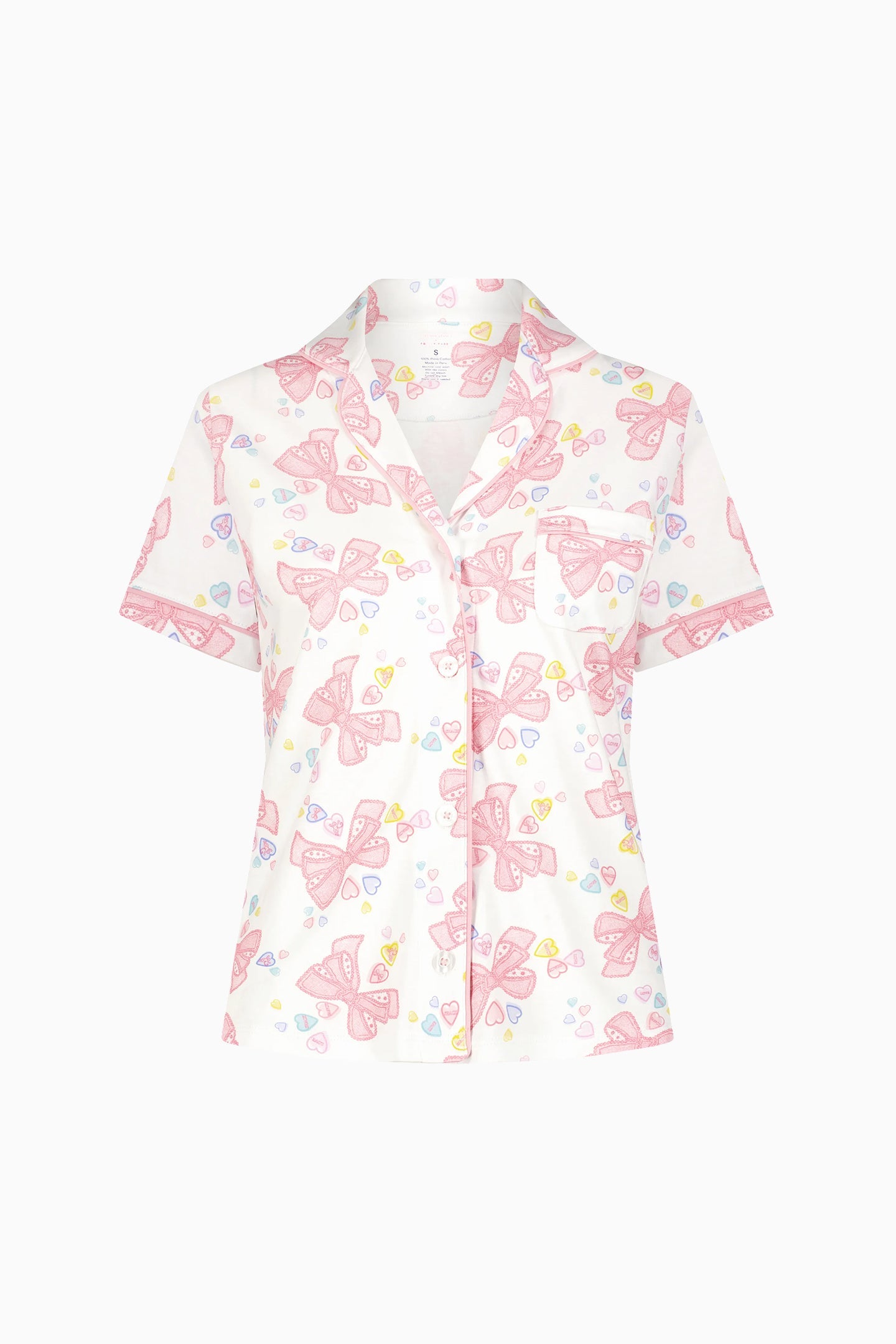 LoveShackFancy x Roller Rabbit Doily Beux Women's Polo Pajama