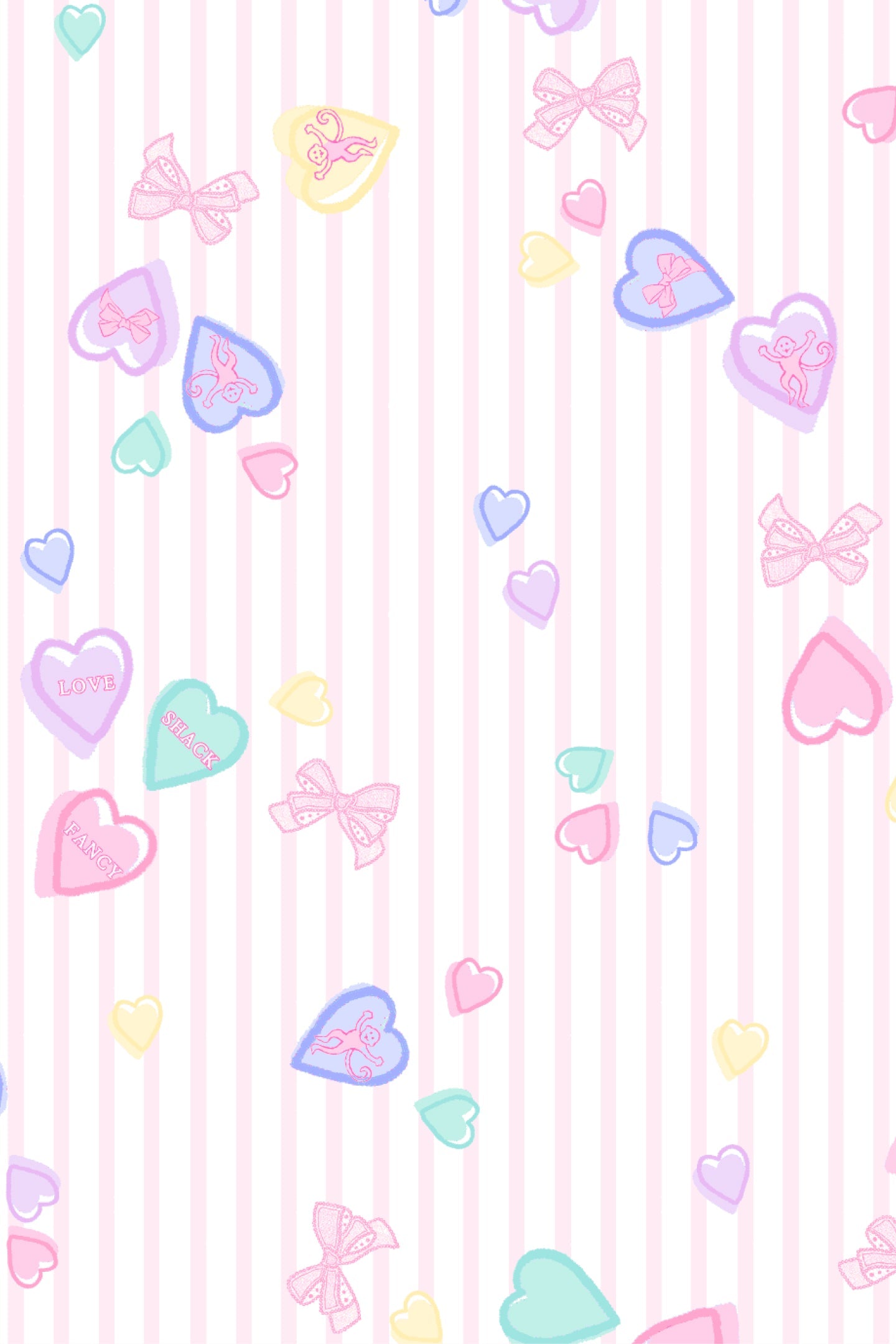 LoveShackFancy x Roller Rabbit Heart Stripe Hunter Pajama
