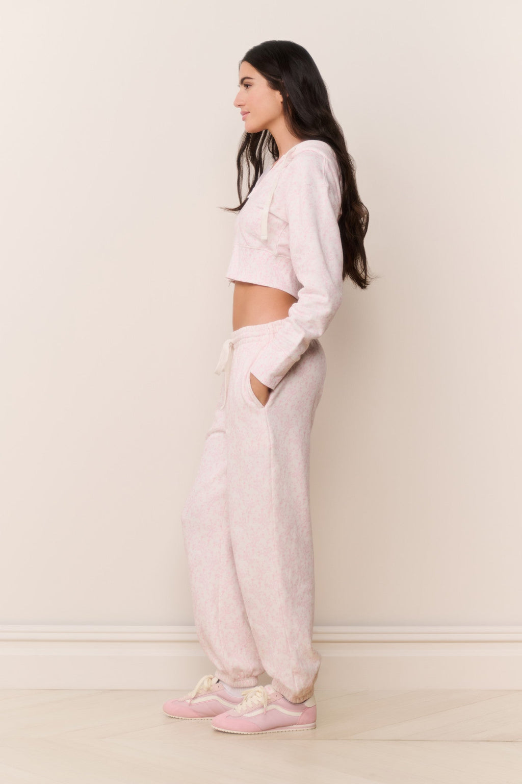 Lillia Bow Print Sweatpant