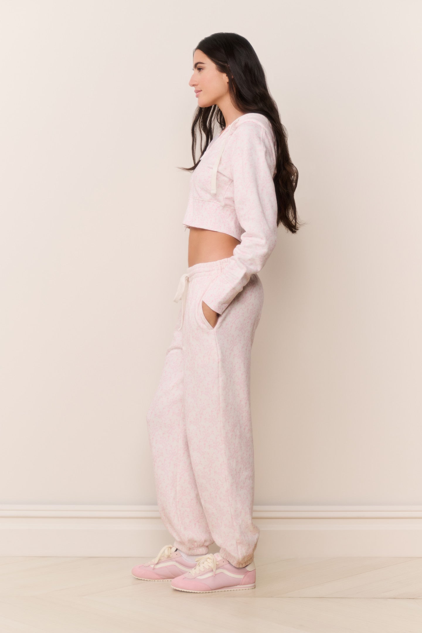 Lillia Bow Print Sweatpant