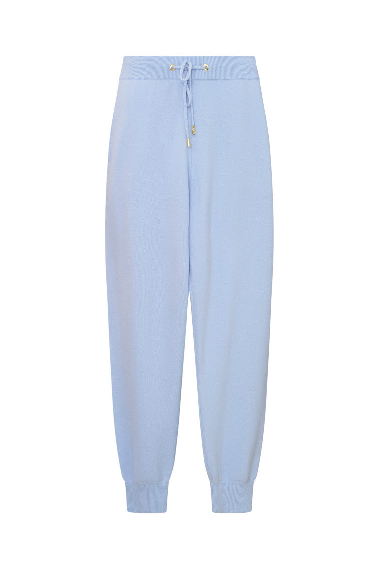 LoveShackFancy x MAX&MOI Bolo Wool-Cashmere Joggers
