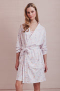 LoveShackFancy x Roller Rabbit Heart Stripe Blake Robe