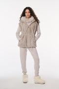 LoveShackFancy x MAX&MOI Bolo Wool-Cashmere Joggers