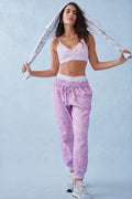 Lolana Floral Cotton Sweatpants