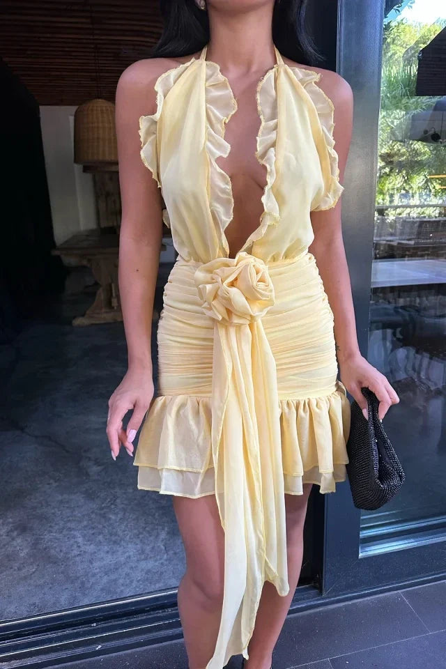Strap Tulle Dress
