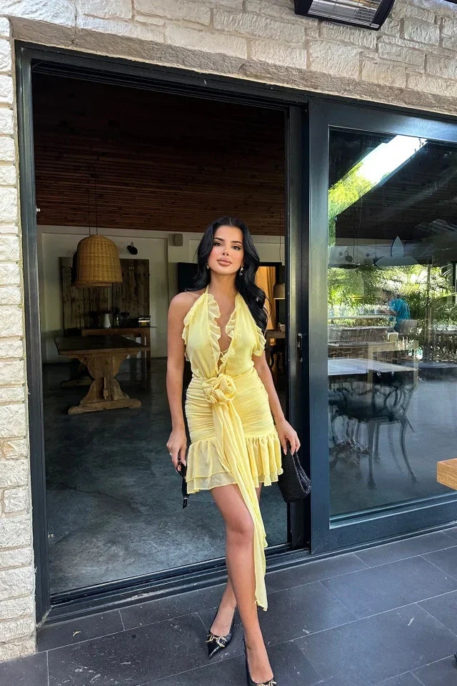Strap Tulle Dress