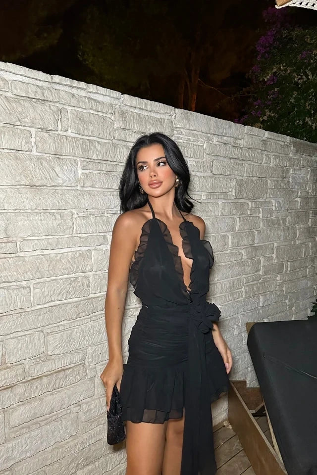Strap Tulle Dress