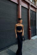 Top and Skirt Suit