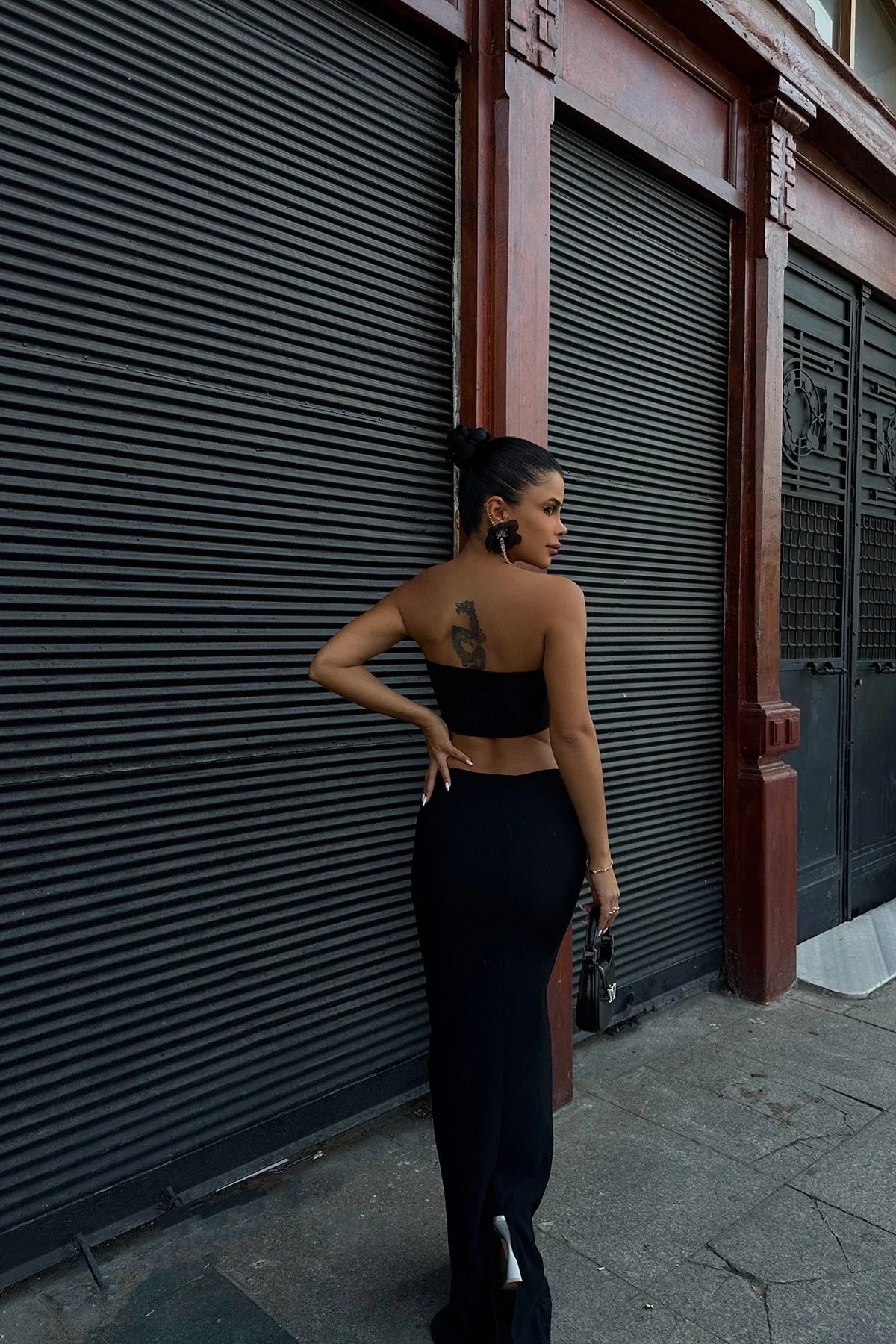 Top and Skirt Suit