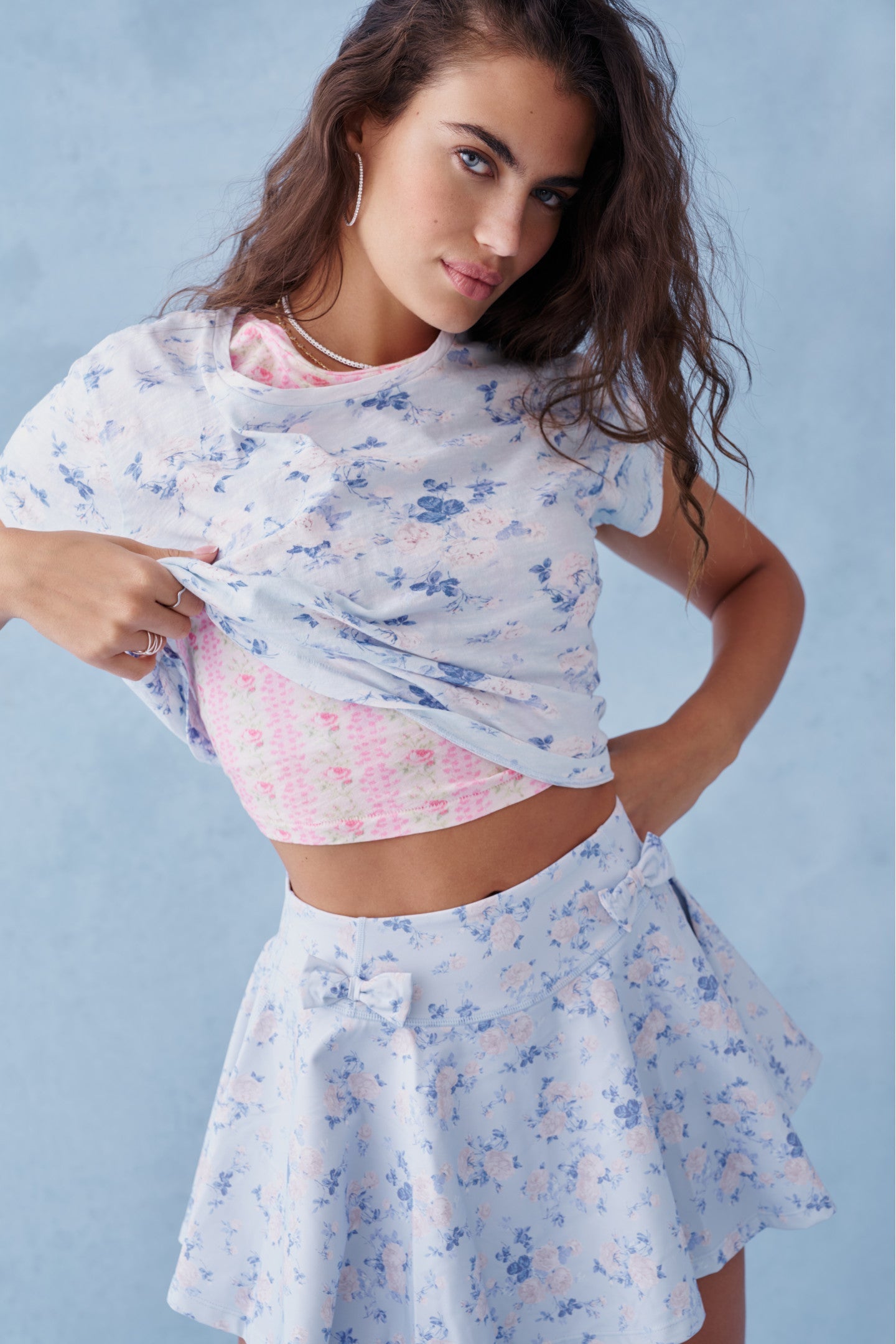 Rubin Cotton Cropped Tee